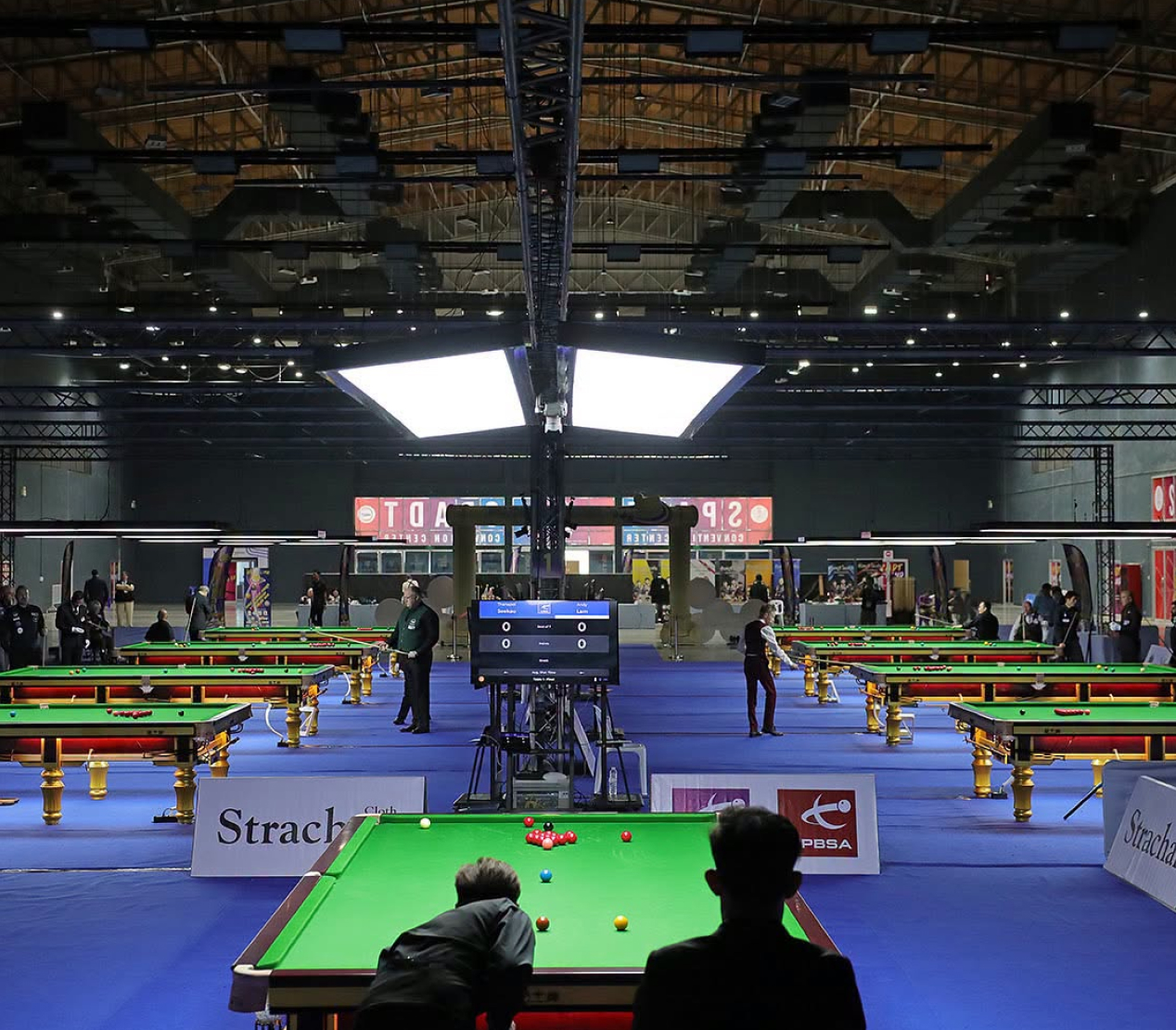 Schools snooker session